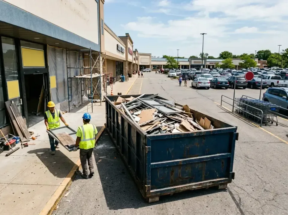 retail-store-renovation-debris-003 — frequently asked questions, Roll-off Dumpster Rentals in Douglasville, GA